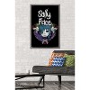 Trends International Sally Face - Crossed Guitars Framed Wall Poster Prints - 2 of 4
