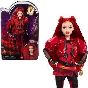 Disney Descendants: The Rise of Red Fashion Doll & Accessory, Red, Daughter of Queen of Hearts - 1 of 4