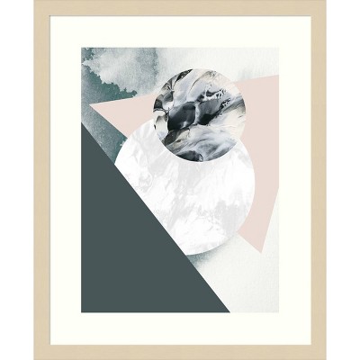 17" x 21" Geologica by Design Fabrikken Framed Wall Art Print - Amanti Art