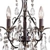 Minka Lavery Walnut Brown Pendant Chandelier 13 3/4" Wide French Crystal Glass 3-Light Fixture for Dining Room House Foyer Kitchen - 3 of 4