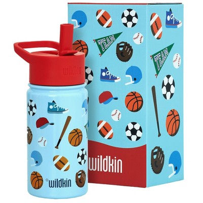 Wildkin 14 oz Stainless Steel Insulated Water Bottle for Kids