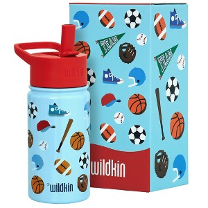 Wildkin 14 oz Stainless Steel Insulated Water Bottle for Kids - 1 of 4