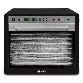 Tribest Sedona Combo Food Dehydrator with Stainless Steel Trays – Black