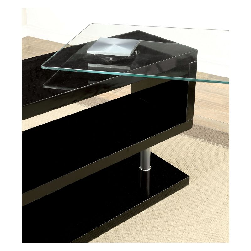 Nagini Swivel Computer Desk Glossy - HOMES: Inside + Out, 5 of 7