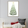 Amanti Art Stylized Christmas Tree by Martina Canvas Wall Art Print Framed 23-in. W x 33-in. H. - 4 of 4