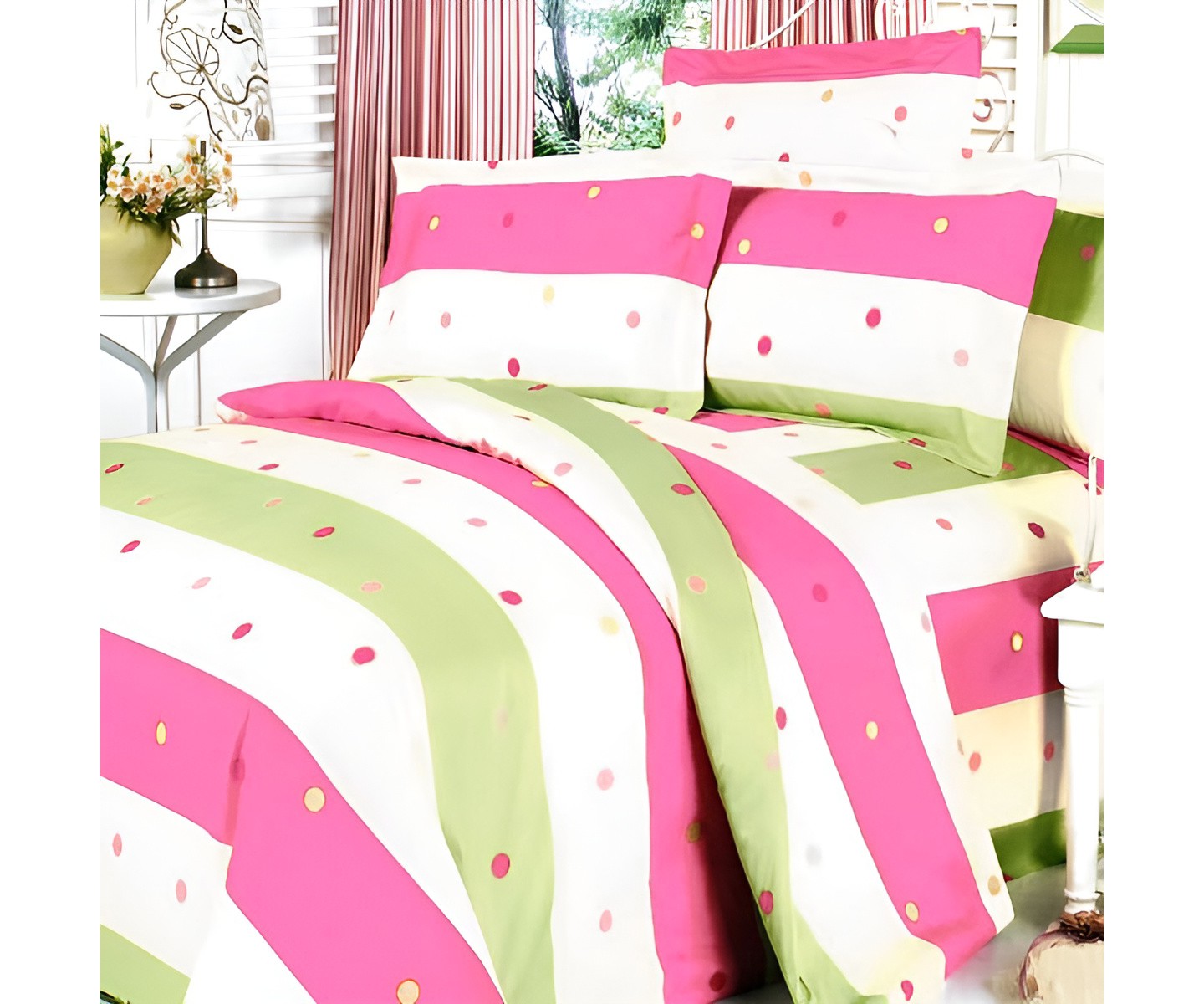 Постельное бельё Slickblue Versatile Bed in a Bag Set, 10 Pieces, Queen Size, Design 2, Comforter, Sheets & Accessories — фото 2