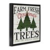 Stupell Industries Farm Fresh Christmas Trees, 25" x 25" - 3 of 4