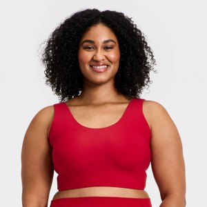 Women's Everyday Soft Medium Support Longline Sports Bra - All In Motion™ - 1 of 4
