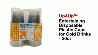 Disposable Red Plastic Cups - 18oz - Up & Up™ : Target