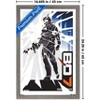 Trends International Call of Duty: Black Ops 7 (2025) - Tactical Shards Framed Wall Poster Prints Barnwood Framed Version 14.725" x 22.375" - 3 of 4