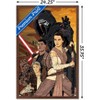 Trends International Star Wars: The Force Awakens By Leke Fonge Framed Wall Poster Prints - 3 of 4