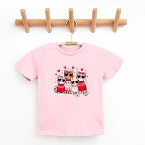 The Juniper Shop Valentine Kittens Youth Short Sleeve Tee - 1 of 3