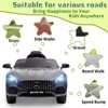 Ride Car for Kids, 12V Power Battery Electric Vehicles for 4-8 Toddlers, Licensed Mercedes-Benz with Remote Control, Mp3 Player - 3 of 4