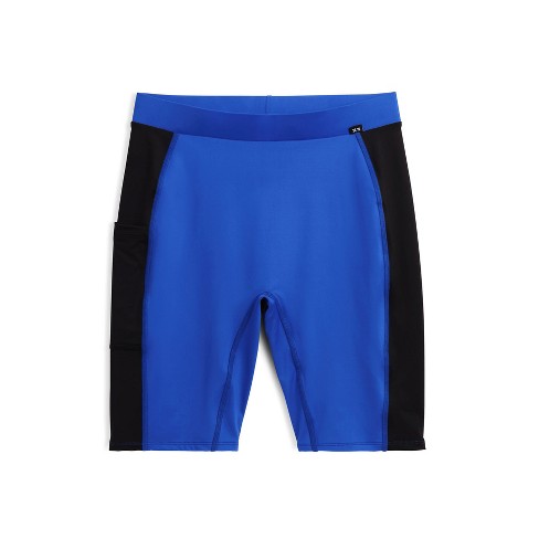 Tomboyx Swim 9 Shorts, Quick Dry Bathing Suit Athletic Sports Bottom  Mid-rise Trunks, Bike Short Style, Plus Size Inclusive (xs-6x) Royal 4x  Large : Target