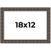 PosterPalooza | 18x12 Modern Bamboo Picture Frame, UV Acrylic, 5 Finishes - 2 of 4