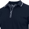 Galaxy By Harvic Men’s Modern Fit Polo Shirt with Zip Placket-3 Pack - 3 of 3