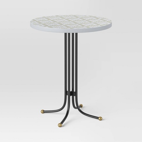 15" Etched Accent Table - Opalhouse™ designed with Jungalow™ - image 1 of 4