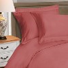 530 Thread Count Solid Deep Pocket Cotton Luxury Premium Duvet Cover Set with Pillow Shams by Blue Nile Mills - 2 of 4