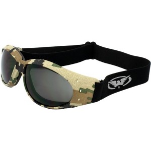 Global Vision Eyewear Eliminator Safety Motorcycle Goggles with Smoke Lenses - 1 of 4