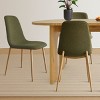 7-Piece Dining Room Table Set, 67'' Oval Table with 6 Upholstered Modern Chairs for Kitchen or Dining Room-Maison Boucle - 2 of 4
