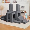 22Pcs Modular Kids Play Couch, Kids Couch Convertible Nugget Couch, Floor Sofa for Children, Kids Couch for Playroom Bedroom - 2 of 4