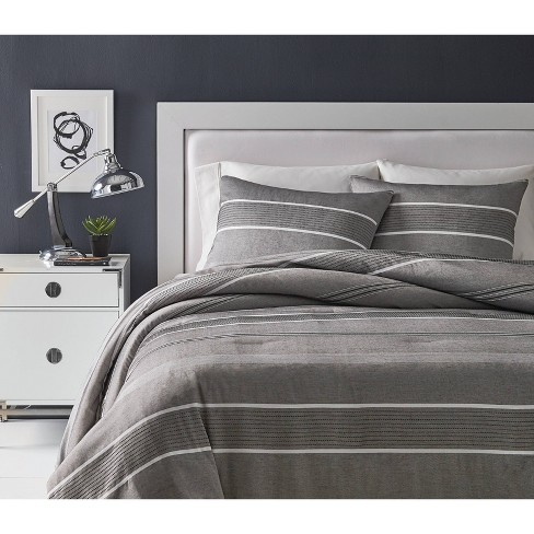 Riverbrook Home 3pc King Reardon Comforter Bedding Set Gray - image 1 of 3