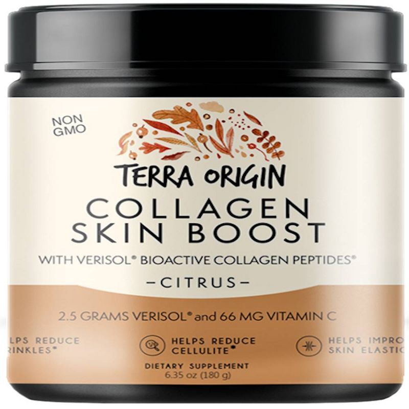 Terra Origin Collagen Skin Boost - Citrus - 6.35oz, 1 of 6