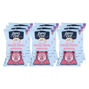 LesserEvil Himalayan Pink Salt Paleo Puffs - Case of 9/5 oz - 1 of 4