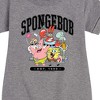 - SpongeBob SquarePants - Collegiate Graphic Short Sleeve Fleece Dress - 2 of 4