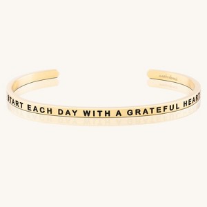 Mantra Jewelry - Start Each Day With A Grateful Heart bracelet - 1 of 4