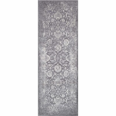 Hauteloom Benavides Gray Updated Traditional Tibetan Rug