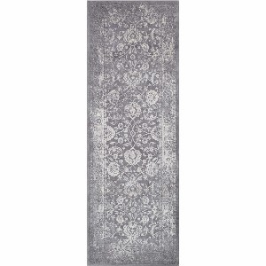 Hauteloom Benavides Gray Updated Traditional Tibetan Rug - 1 of 4