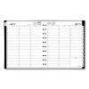 Move-A-Page Academic Weekly/Monthly Planners, 11 x 9, Black Cover, 12-Month (July to June): 2025 to 2026 - 2 of 4