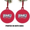 Robert Morris University Secondary Logo Aluminum Holiday Christmas Tree Ornament - 2 of 4