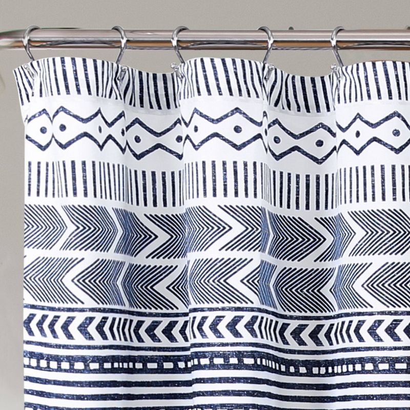Hygge Geo Shower Curtain - Lush Décor, 3 of 8