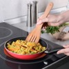 Unique Bargains Silicone Microwave Dishwasher Safe Heat Resistant Oven Mat 2 Pcs - 4 of 4