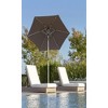 7.5FT Patio Umbrella, Outdoor Table Umbrella with Push Button Tilt and Crank - 2 of 4