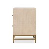 HOMES: Inside + Out Neovesi Nightstand Boho with 2 Drawer Oak - image 4 of 4