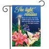 Briarwood Lane Spring Garden Flag 12x18 For Outdoor The Light Remains Bereavement For Spring Garden Flag Flags For Outside - 2 of 4