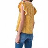 Women's Kaleidescope Fringe Top - voy - 3 of 4