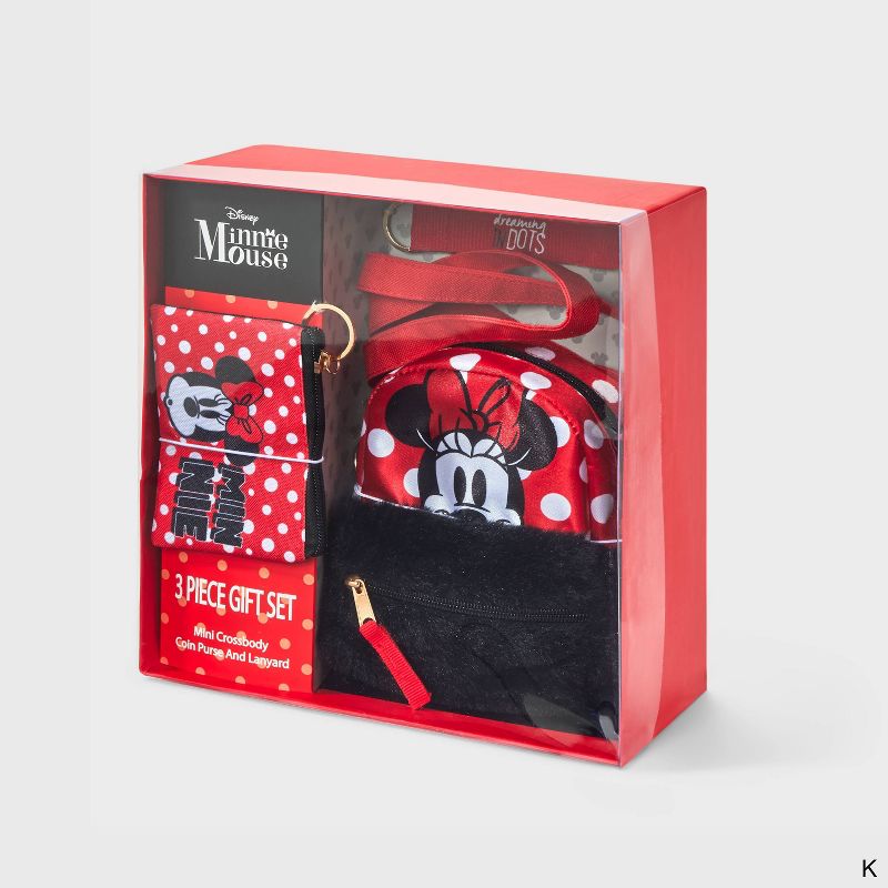 Kids&#39; Minnie Mouse 3pc Travel Accessories Set - Red/Black, 2 of 6