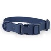 Dog Collar Leash, Soft Breathable PVC Collars with Adjustable Quick-Release Buckle for Small Medium Large Dogs - 2 of 4