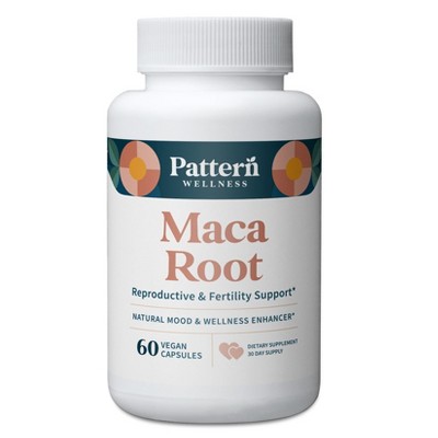 Pattern Wellness Maca Root Supplement - 60 Count