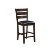 Set of 2 Urbana Counter Height Dining Chair Espresso - Acme Furniture - image 2 of 4