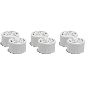 Nispira Replacement Air Filter Cartridge Compatible with TurbClean CPAP Mask Cleaner Sanitizing Machine. Fits WQ30 / WQ60 / GSTxpro, 6 Packs - 1 of 4