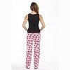 Just Love Womens Tank & Pant Cute Pajama Set - Ribbed PJ Sets Sleepwear Loungewear - 3 of 3