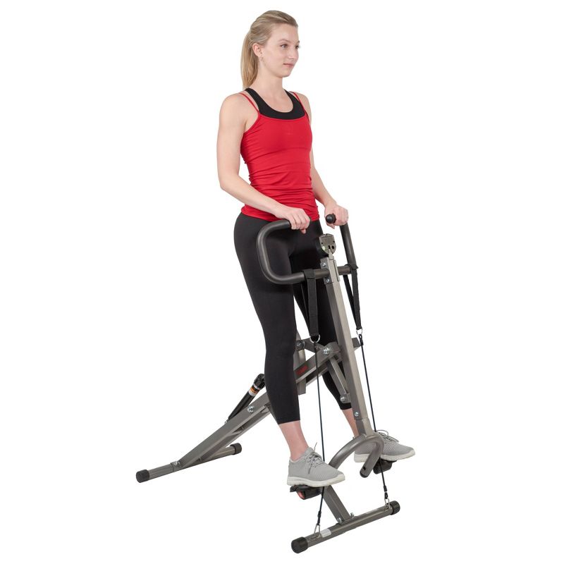 Sunny Health &#38; Fitness Row-N-Ride PRO Squat Assist Trainer, 5 of 26