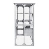 LAOTIES 72" Outdoor Cat Enclosure with Roof,Large Wooden Catio Cage with 3 Platforms And 2 Sleeping Houses - 4 of 4