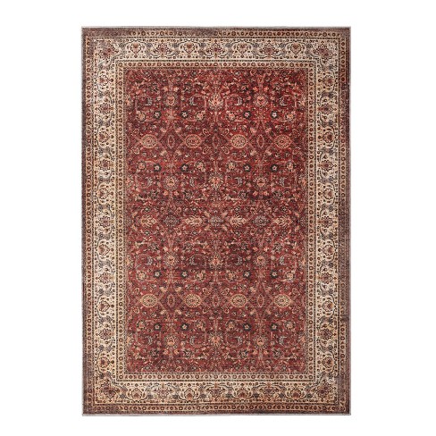 Area Rug Washable Rug Door Mat Vintage Floor Doormat Entrance Mat Thin Rug  Distressed Blush Pink Floral Print Carpet