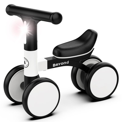 Beyond Innoventions Balance Bike with Headlight – Lightweight Toddler Bike for Boys & Girls 12–18 Months, Non-Slip Wheels, Easy Assembly